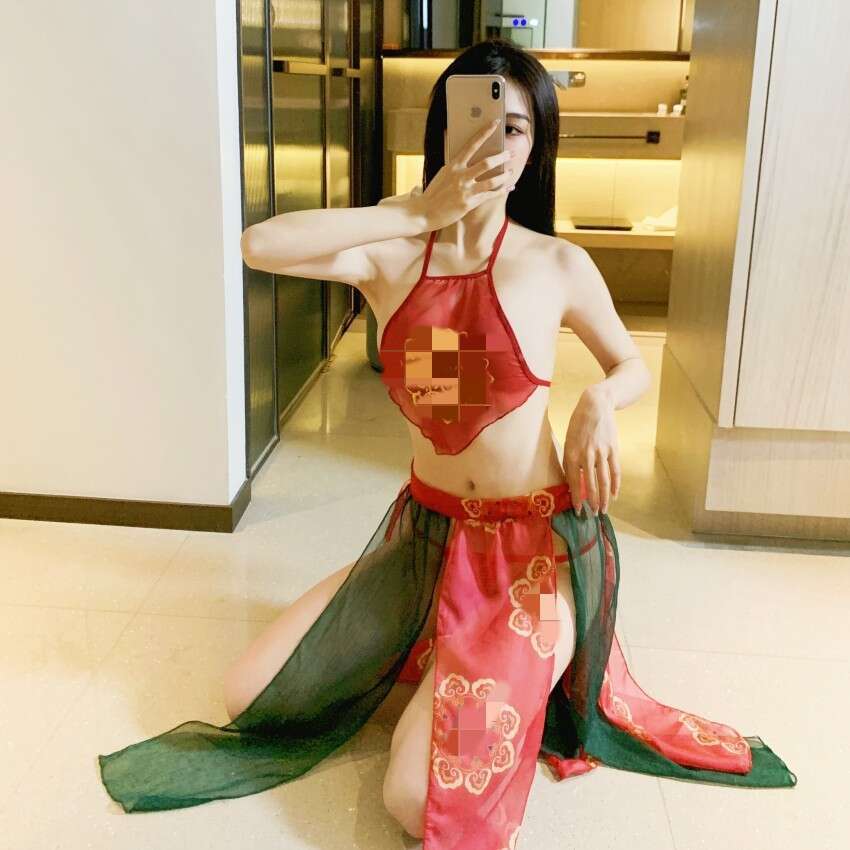 Lingerie Ancient Style Sexy Hanfu Dance Costume Bellyband Pure Desire Nightdress Role Play