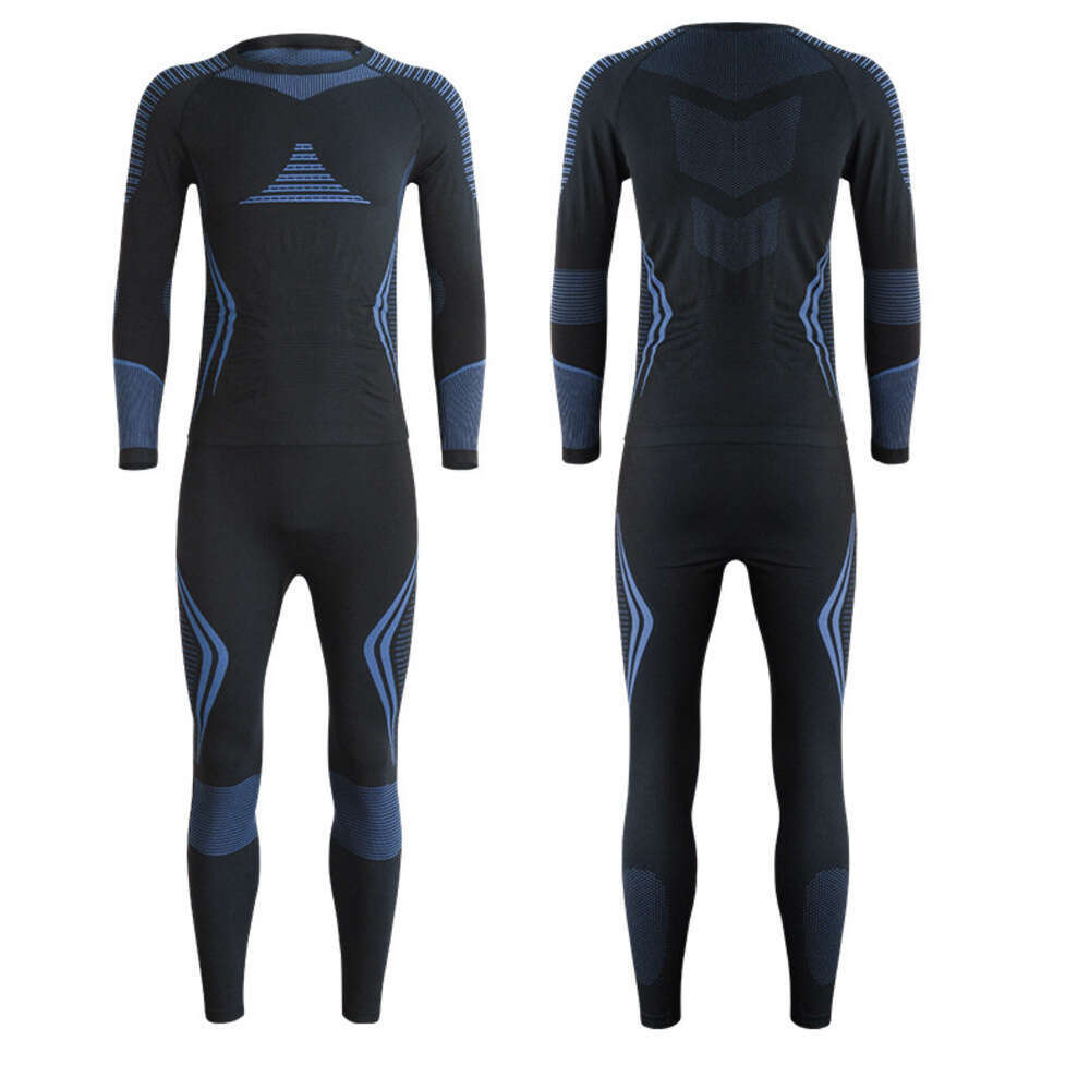 Men Women Ski Thermal Underwear Sets Quick Dry Functional Compression Tracksuit Tight Snowboarding Tops and Pants Adult