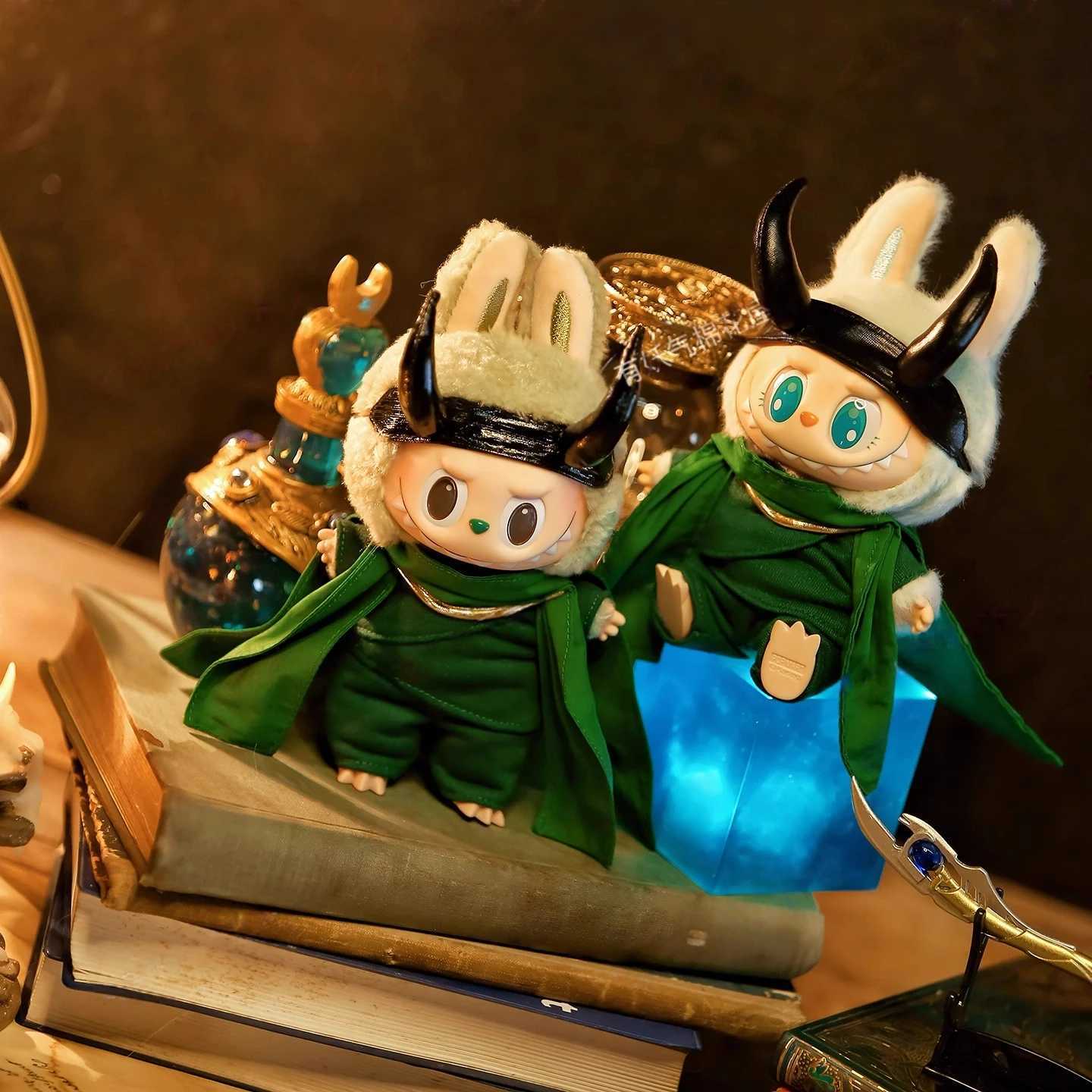 Doll Clothes Only for Labubu StandingSitting Pose Loki TVA Story God Outfit Costume Replacement Custom Design C250919