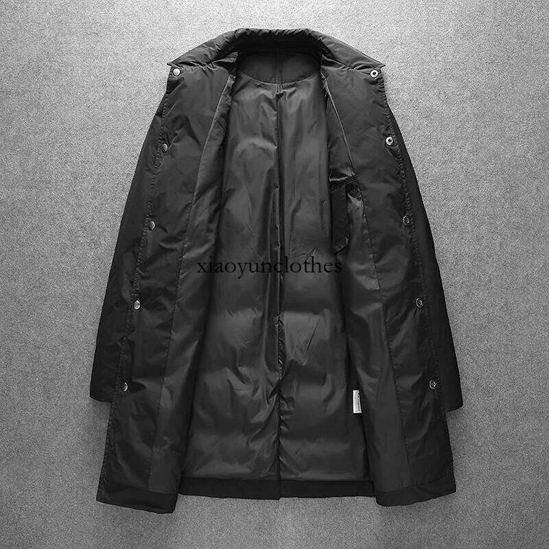 2024 new arrival winter jacket 90% white duck down jackets men,mens fashion thicken warm parkas trench coat size M-XXXL,4XL
