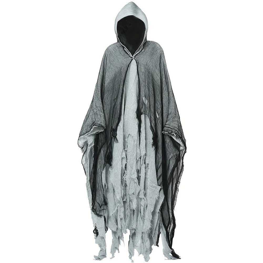 Halloween Cloak Skeleton Clothes Mask Ghost House Chamber Of Secrets Dressing Up Zombies Costume Props Halloween Gift L250918