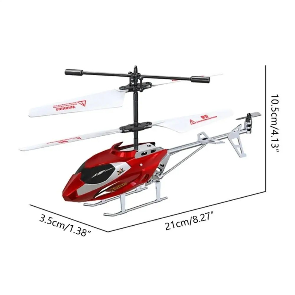RC Helicopter 35CH 25CH Remote Control Airplane USB Charging Fall Resistant Collision Wireless Aircraft Childrens Day Gifts 250918