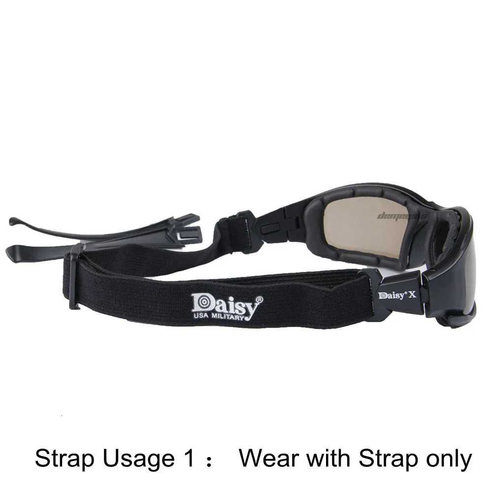 Daisy Photochromic Polarized Glasses Transition Sunglasses Goggs 4 ns Kit War Game Tactical Hiking Glasses Y250919