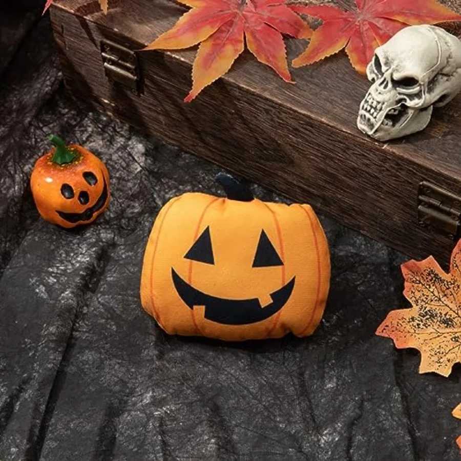 4Pack Halloween Cat Toy Catnip Plush Toys Set Pumpkin Ghost and Skeleton Design Soft and Durable Cat Toys for Halloween Fun Per X250918