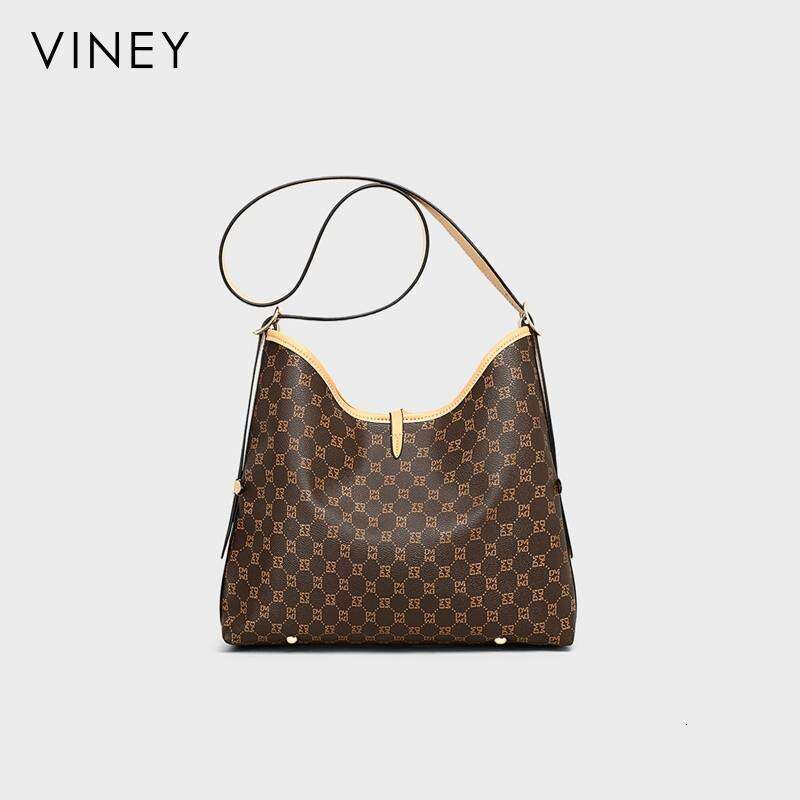 VINEY 2025 New Bucket Women's Summer Large Capacity Commuting Shoulder Messenger Bag