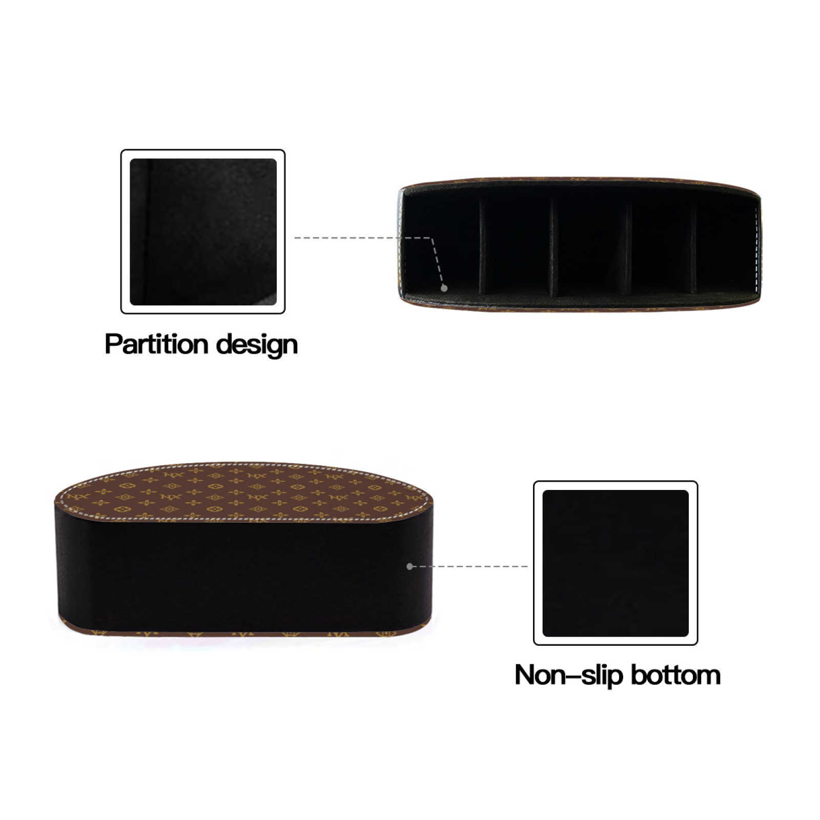 NXY Storage Box Makeup Brush Pens Designer Bags Women Cosmetic Bags Pouch Vintage Office Desk Organizer Boxes 250919