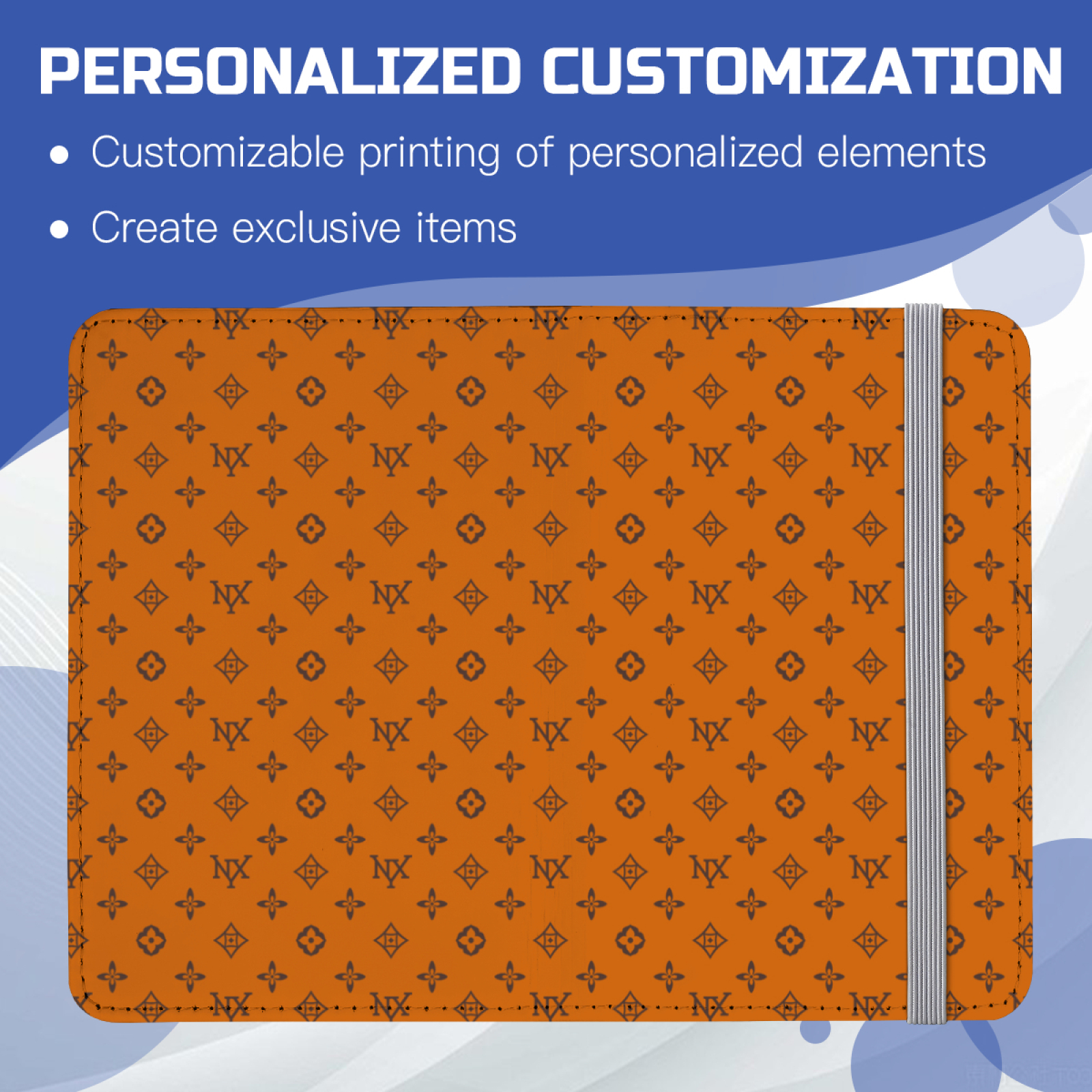 NXY High quality passport holder designer bag luxury wallet women wallets card holder womens Fashionable classic brown flower passports with box dust 