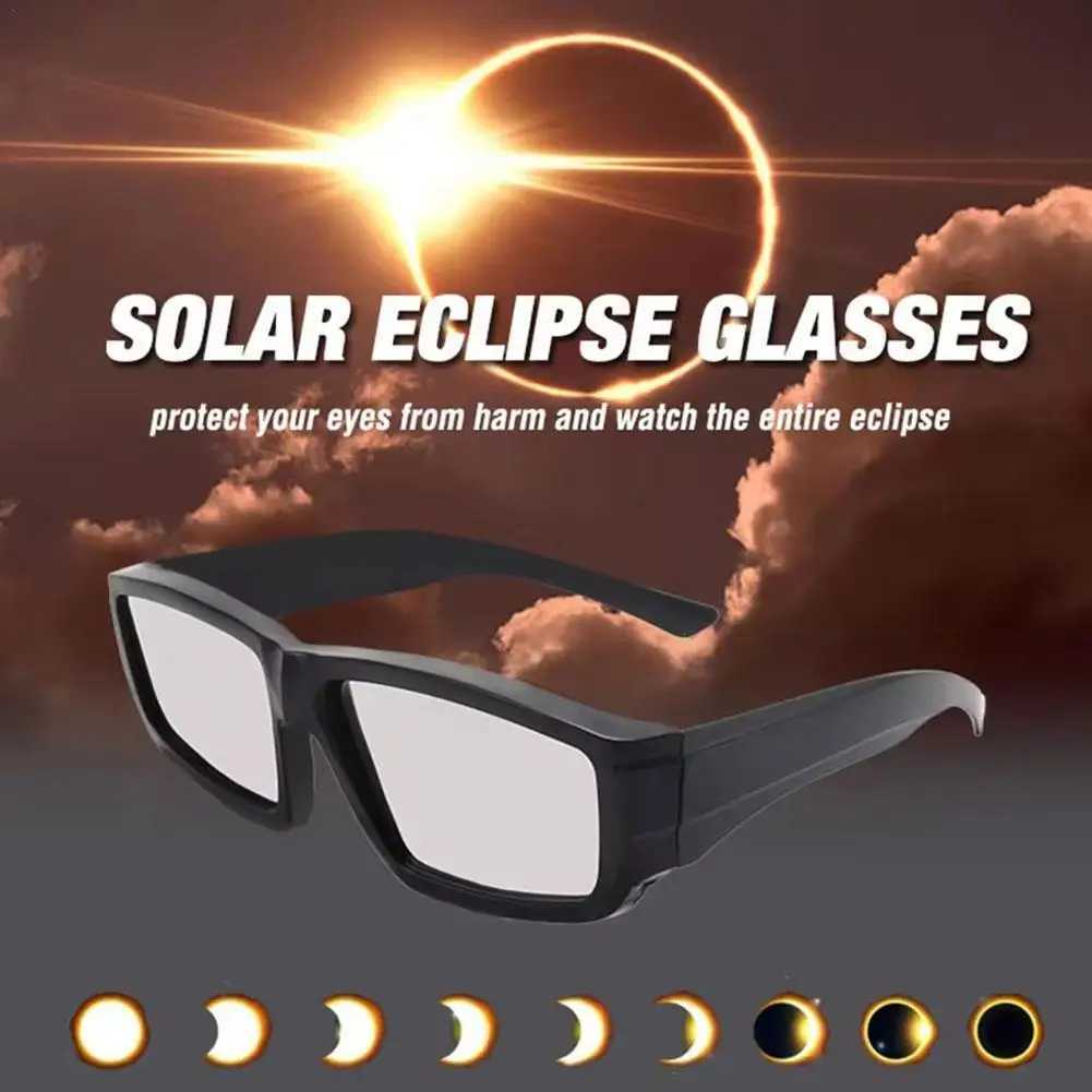 1pc Solar Eclipse Glasses Solar Eclipse Glasses Protect Eyes AntiUV Viewing Glasses Safe Shades Observation Solar Glasses J250919