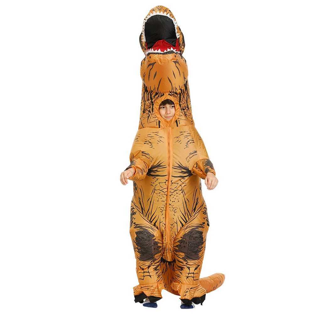 Adult Kids TRex Dinosaur Inflatable Costumes Purim Halloween Christmas Mascot Anime Party Cosplay Costume Dress Fancy Suits L250918