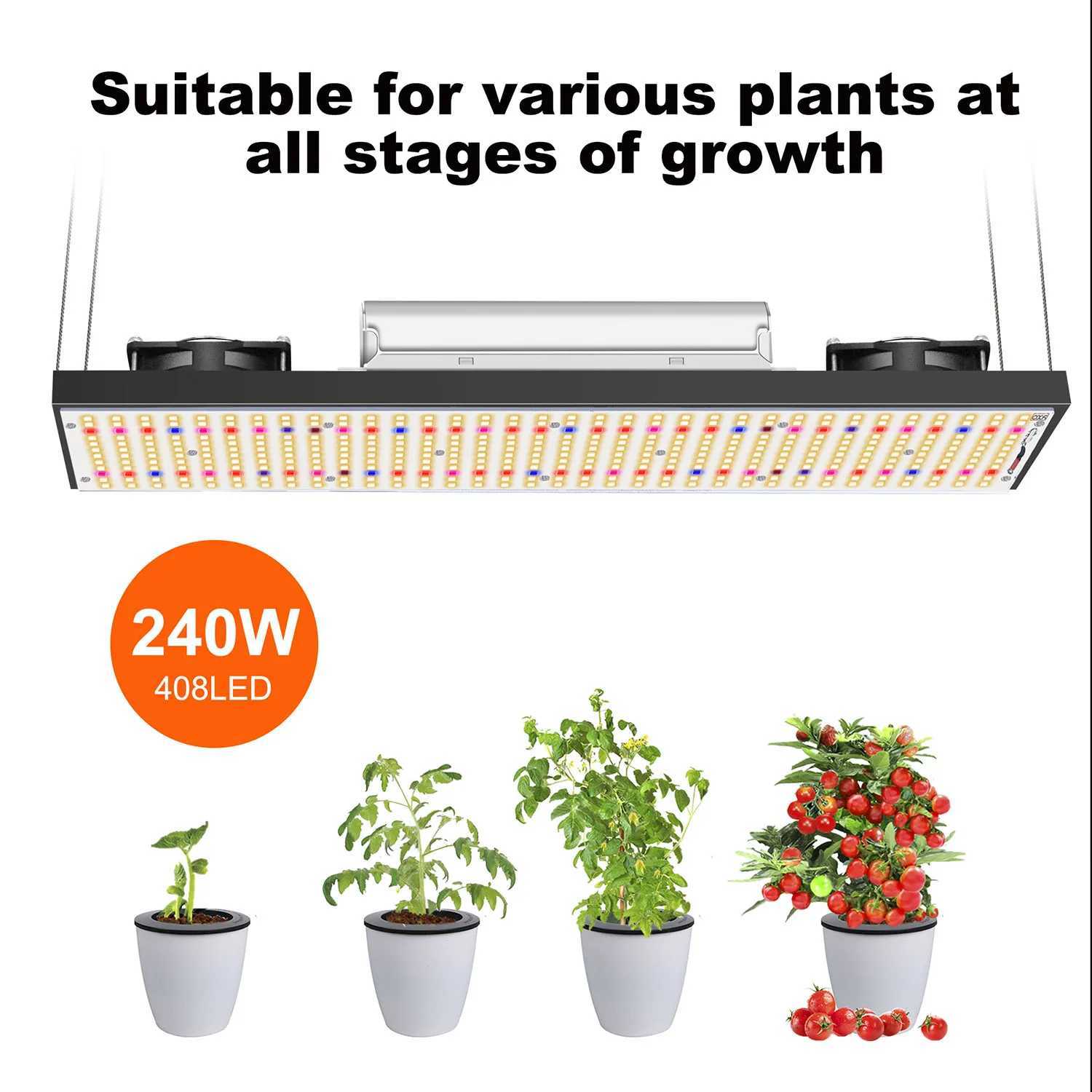 LED grow light Full Spectrum 240W480W720W Phytolamp for indoor plants seed flower grow tent C250919