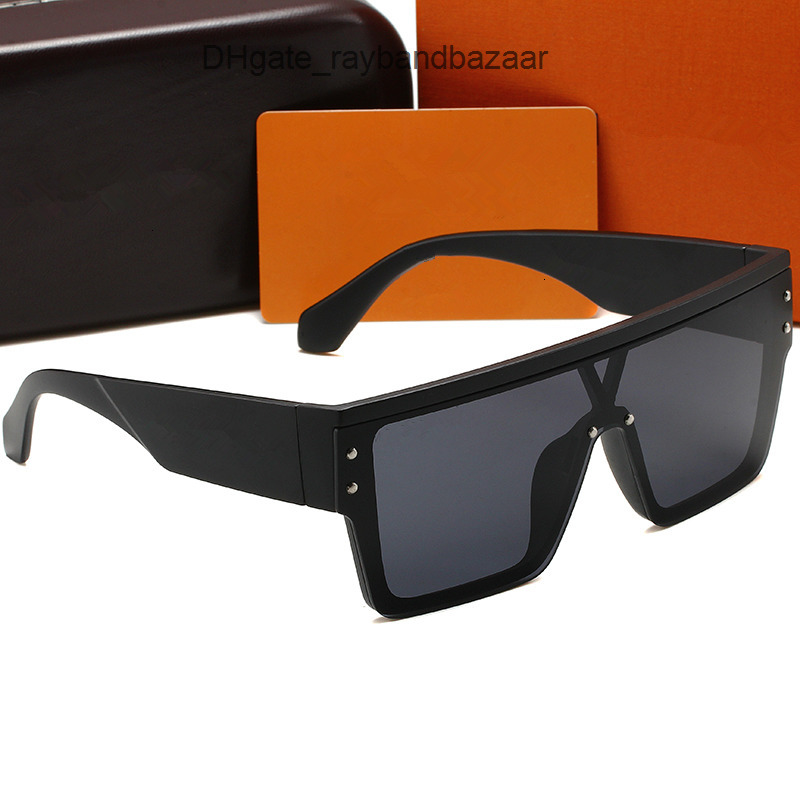 louise''vuttonliness viutonlies vittonlies lvity lvtity With Box Vintage Man Flat Top Sunglasses Woman Black Square Siamese Shades Uv400 Design Sun Glasses For QTJM