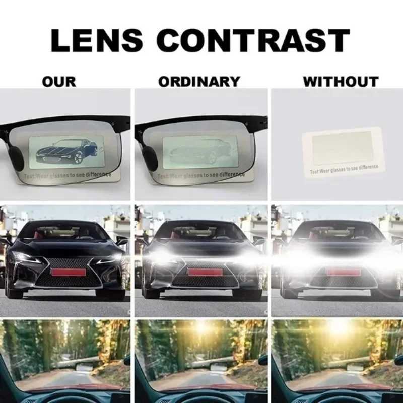 NEW AntiGlare Night Vision Driver Goggles Night Driving Glasses Enhanced Light Fashion Goggles Hiking Eyewear Tactical Glasses J250919