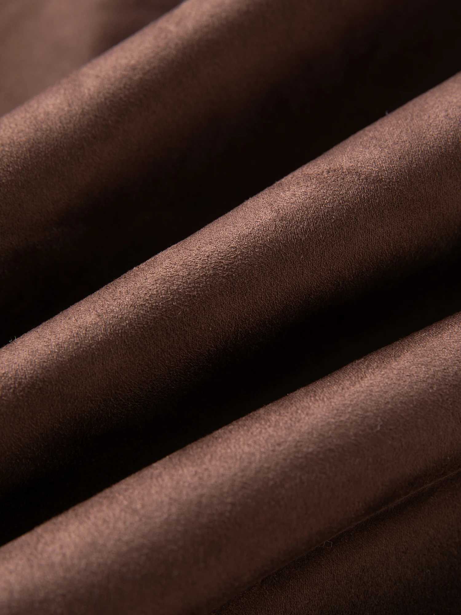 DUSHU Contrast Color Cropped Jacket Turn Down Collar Loose Autumn and Winter Jacket British Style Retro Coffee Chic Z250918