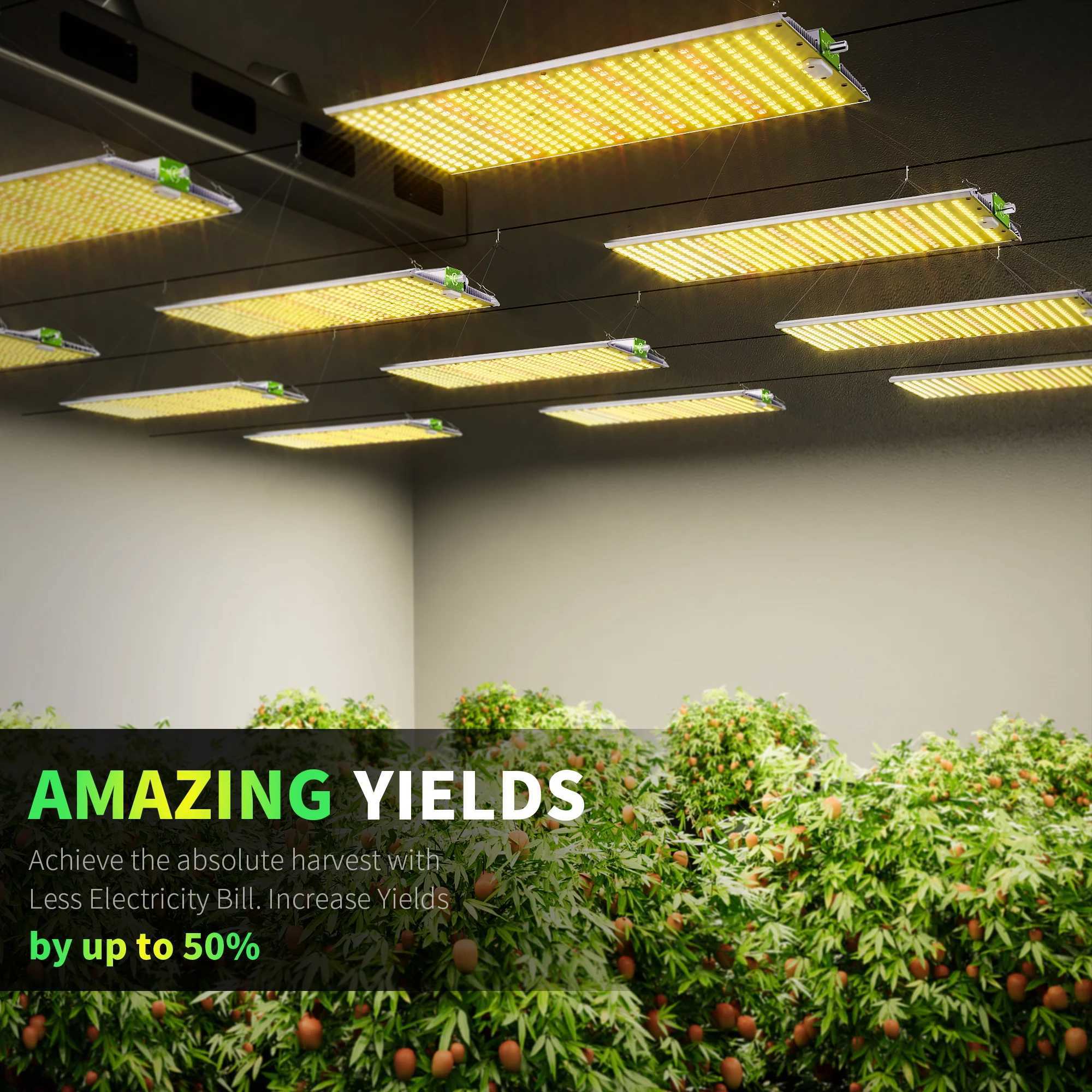 BESTVA Grow Light Full Spectrum BP4000 320W Dimmable Plants light for Indoor Plants Grow Led LM281B Lamp for Seed Veg Flower C250919