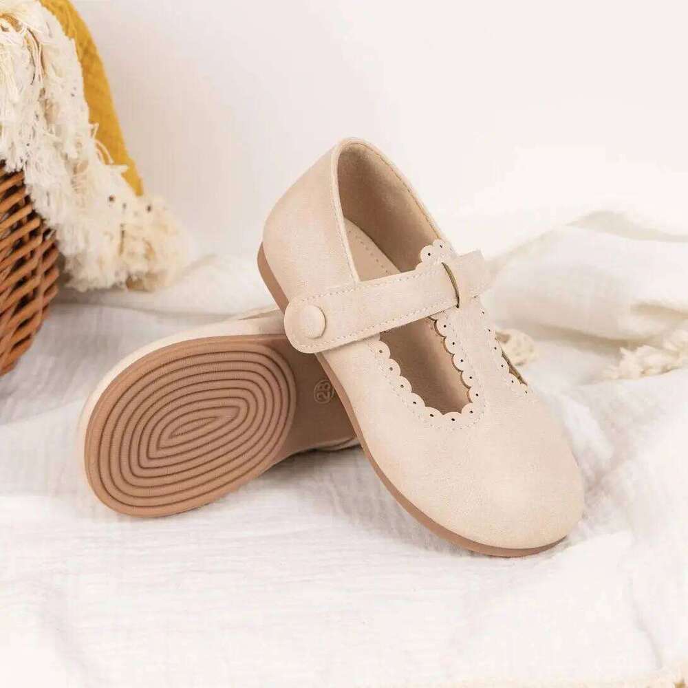 KIDSUN Toddler Little Mary Jane Dress Ballet Flats for Kids Girl Party School Bowknot Princess Shoes