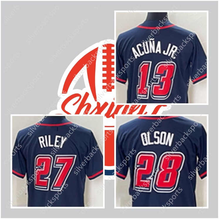 Custom 2025 Speedway Classic Jersey Ronald Acuna Jr. Michael Harris II Spencer Strider Austin Riley Marcell Ozuna Marcell Ozuna Ozzie