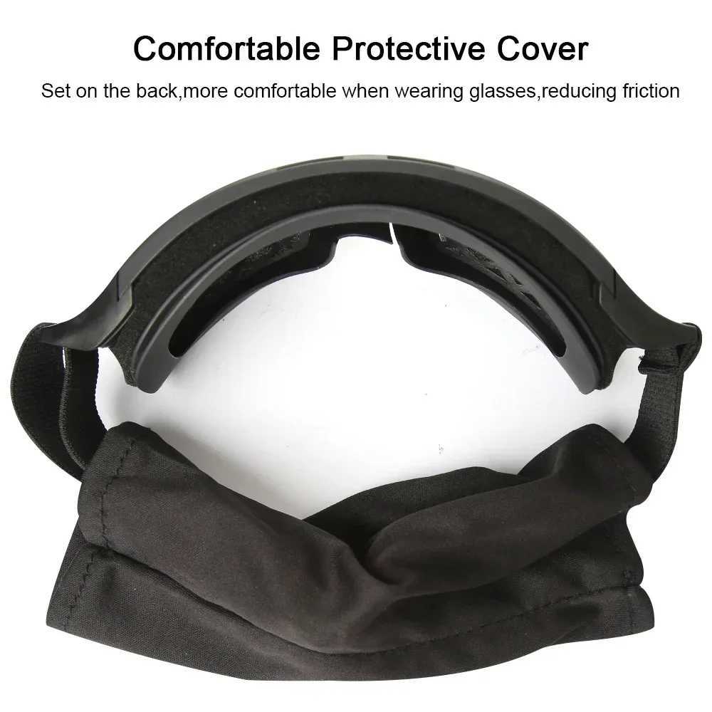 Tactical Goggles Mountaineering Sunglasses Windproof Sand Control Motocross Motorcycle CS Glasses 3 Color Lenses Replaceable J250919