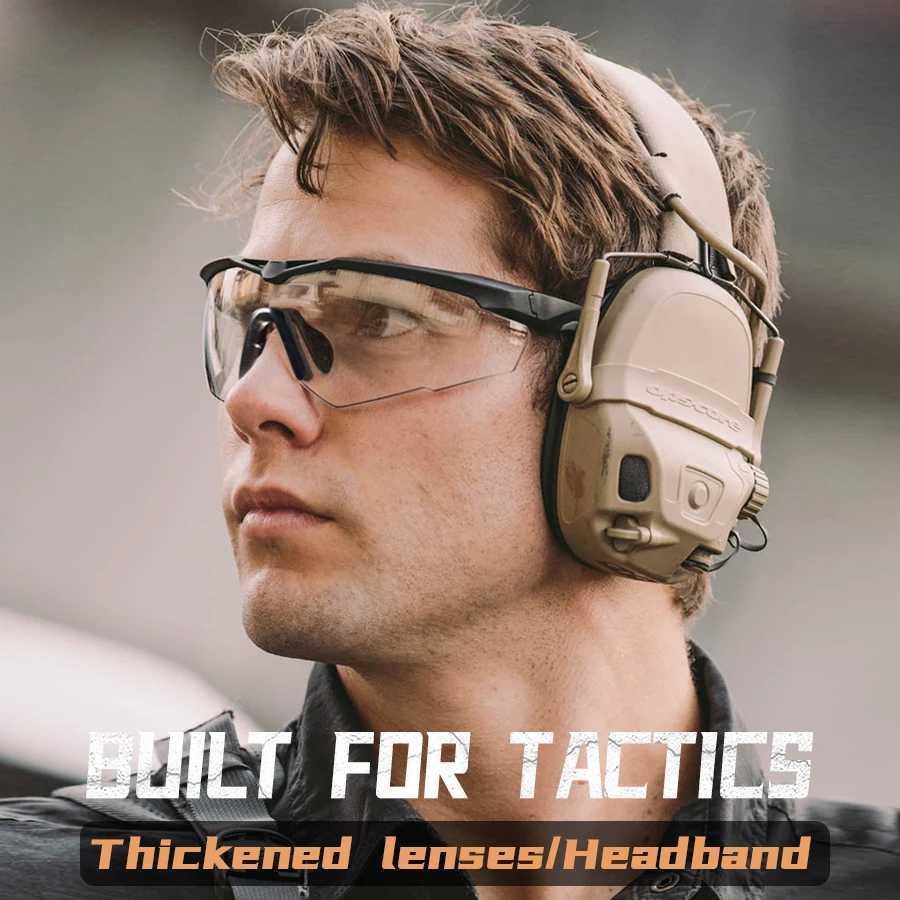 Tactical Goggles Set Windproof Dustproof CS Military Shooting Bulletproof Sunglasses Motorcycle Mountaineering Glasses J250919