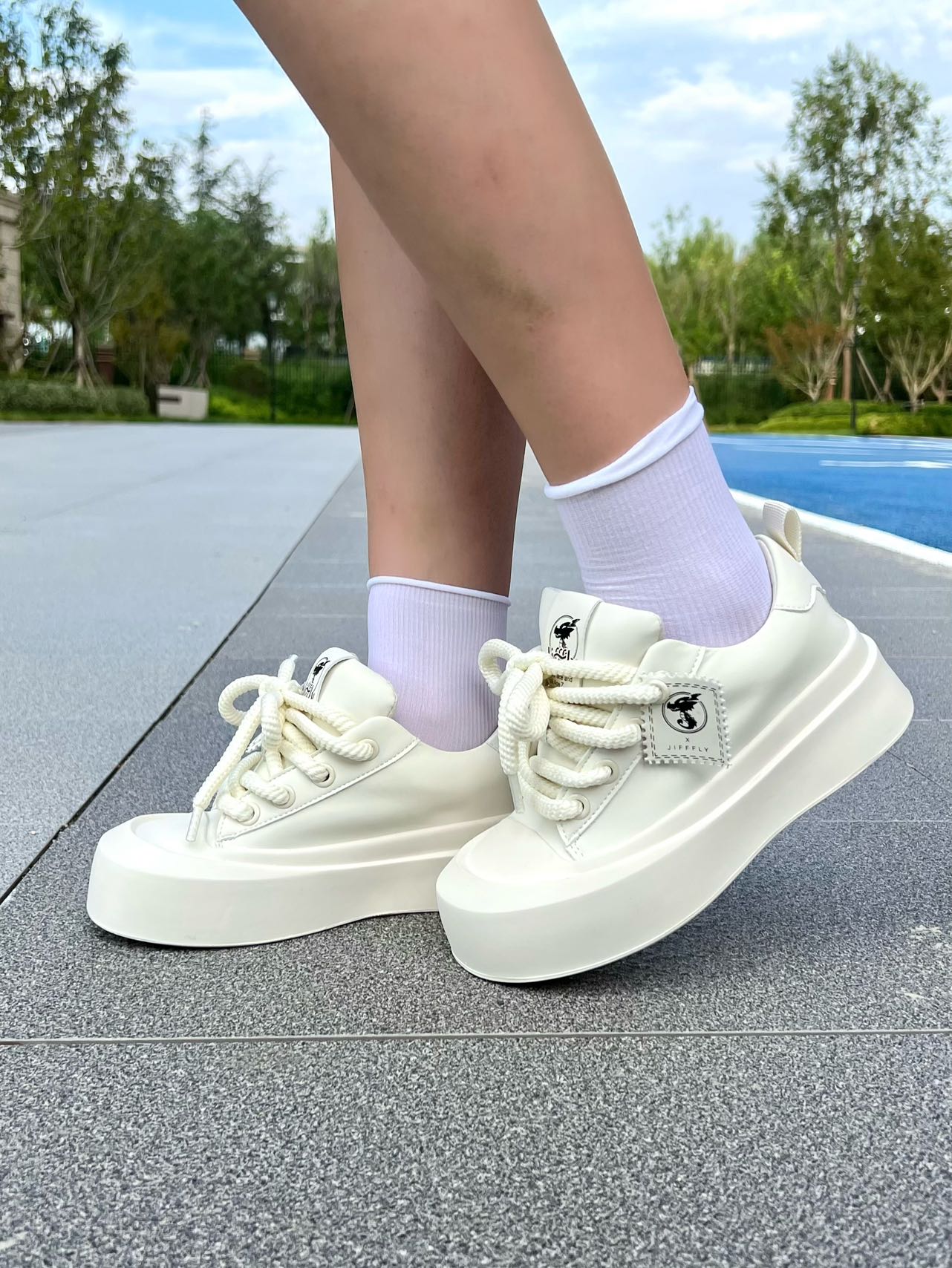 Jifffly Women's Summer 2025 New Casual Fashion Trend Sneakers High-Quality Sports Shoes