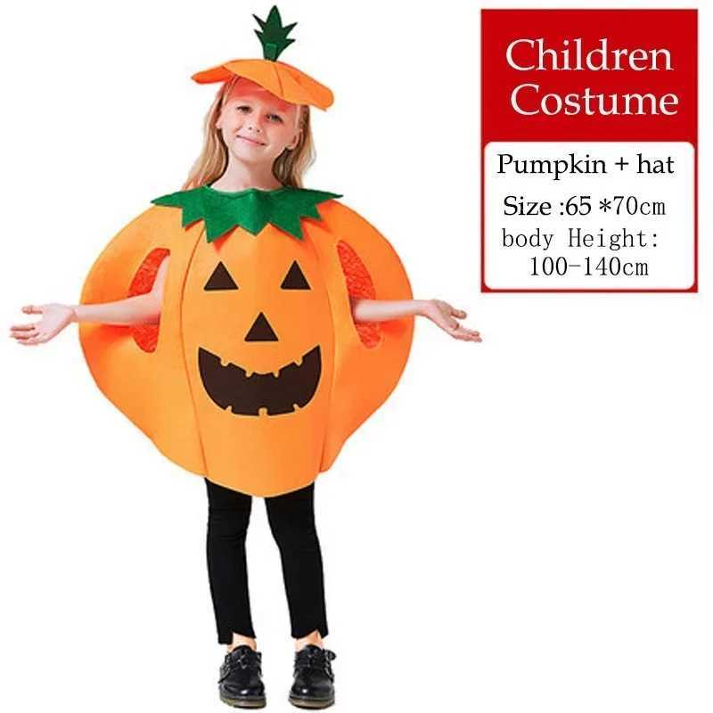 Halloween Pumpkin Grament Costume Cosplay Clothing Hat Set Halloween Party Supply Christmas Halloween Gift for Adult and Kid L250918