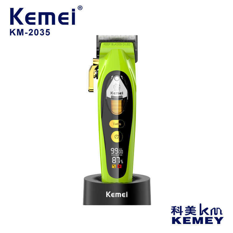 High-speed cutting hair salon professional hair clippers, digital display hair clippers, household electric clippers S25919