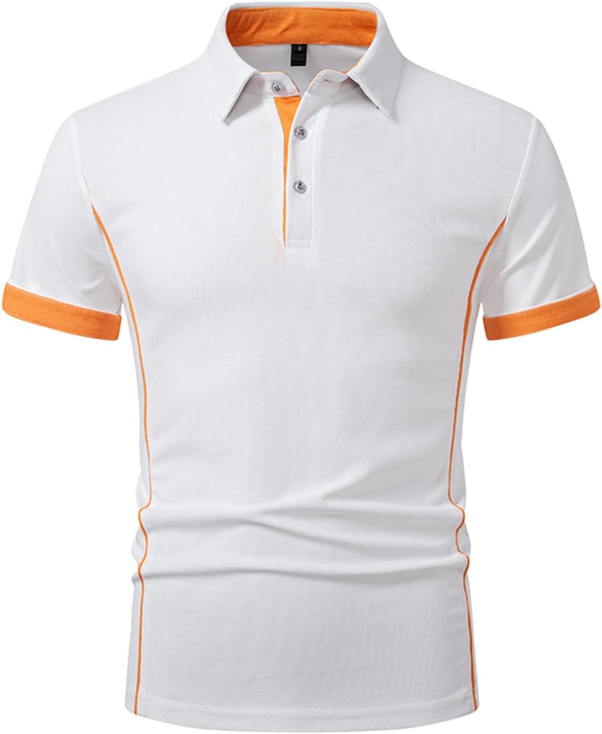 Mens Polo shirt Mens Golf Shirt Moisture Wicking Quick-Dry Short Sleeve Casual Polo Shirts for Men Summer Muscle Tennis Pullover Polos shirts tshirt C