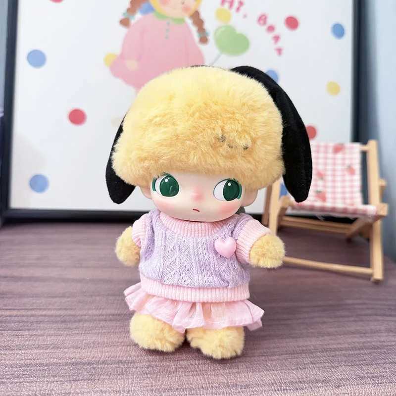 Labubu desgin Dolls Baby Clothes earphone style Highquality Dress The Monster Outfit Accessories Hooded Clothing Gift Kids C250919