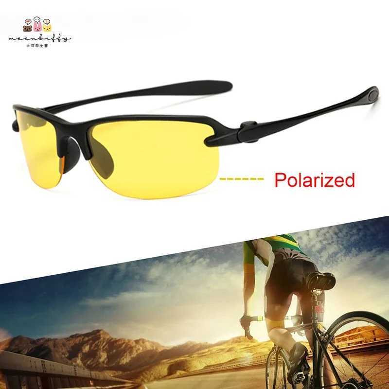 NEW AntiGlare Night Vision Driver Goggles Night Driving Glasses Enhanced Light Fashion Goggles Hiking Eyewear Tactical Glasses J250919