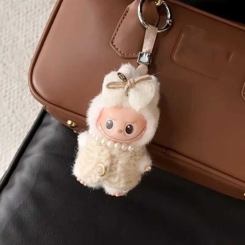 For Labubu 40 Clothes Bow Fashion Elegant Dress for Labubu V4 Heart Password Doll Clothes Accessories Toy Gift Dressing Game C250919