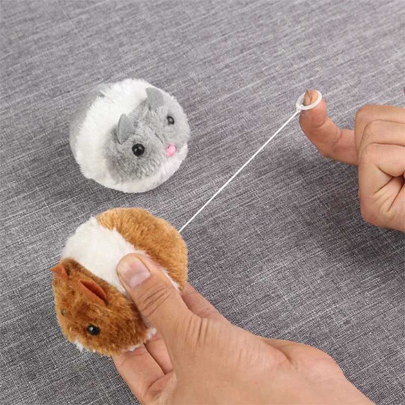 1PC Cute Mouse Cat Toys Cat Supplies Plush Toy Shake Movement Mouse Pet Little Mouse Interactive Cat Toys X250918