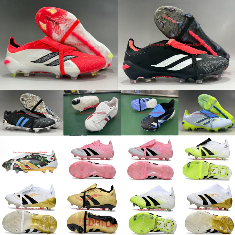 2025 Quality Football boots 26 25th Football Cleats Mens Comfortable Trainers Soft Leather Messis Strong Soccer Shoes scarpe calcio