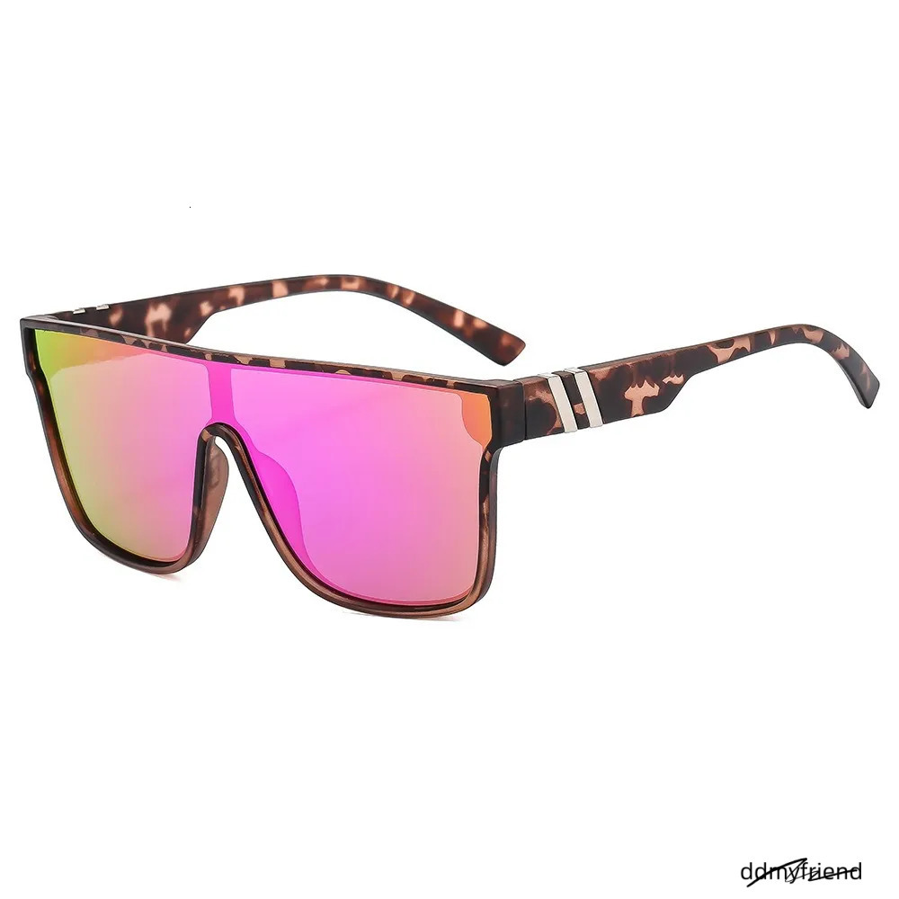 Designer For Women Men One-Piece Fashion Classic Colorful Sunglasses Polarized Goggle Pilot PC Frame Oversized Uv400 Eyewear Kp8222 ddmyfriend