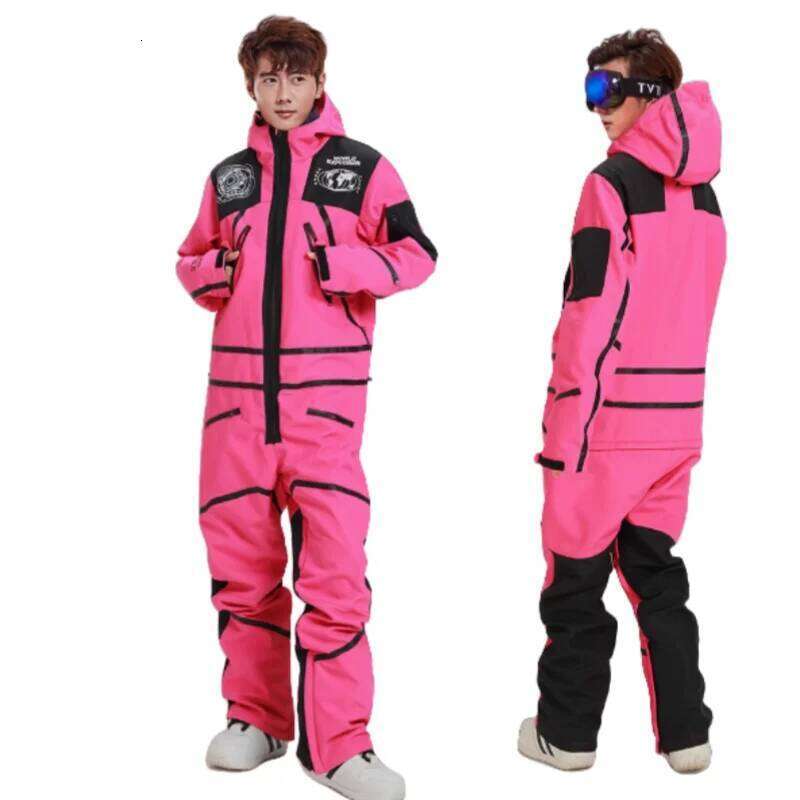 LTVT One-Piece Snowboarding Jumpsuits Outdoor Sports Skiing Sets Ski Suit New Winter For Women Windproof Waterproof Breathable