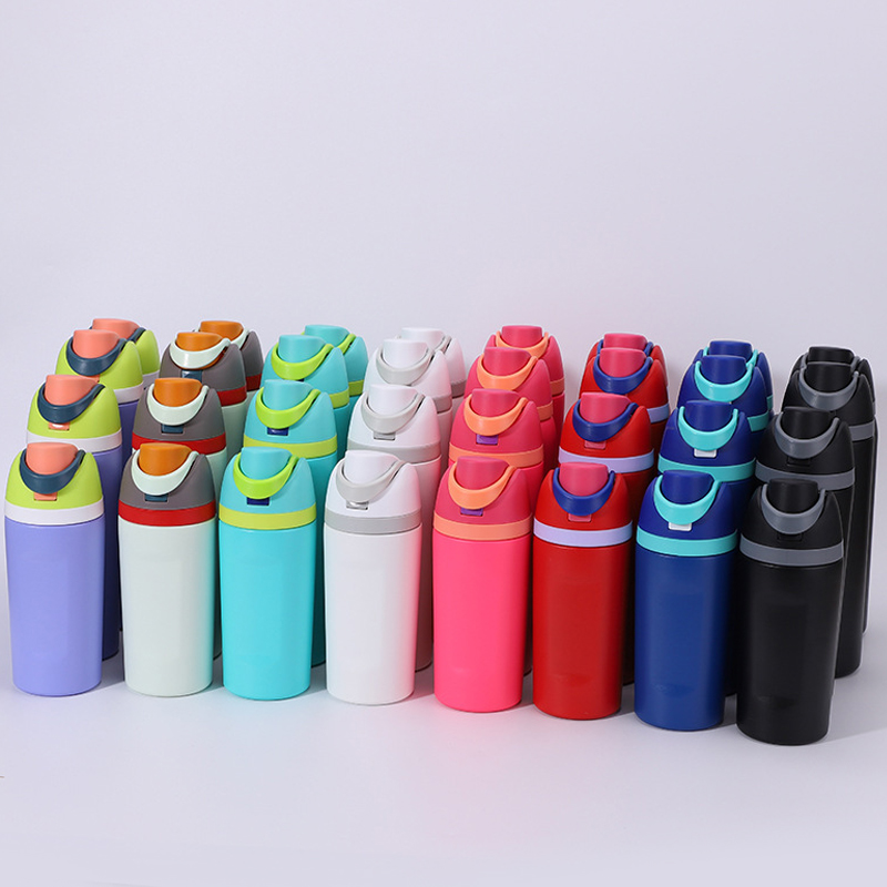 16oz 19oz 24oz 32oz Owala Tumblers Insulated Stainless Steel Water Bottle with Straw for Sports Travel Work and School Thermos Cup BPA-Free Sports Wat