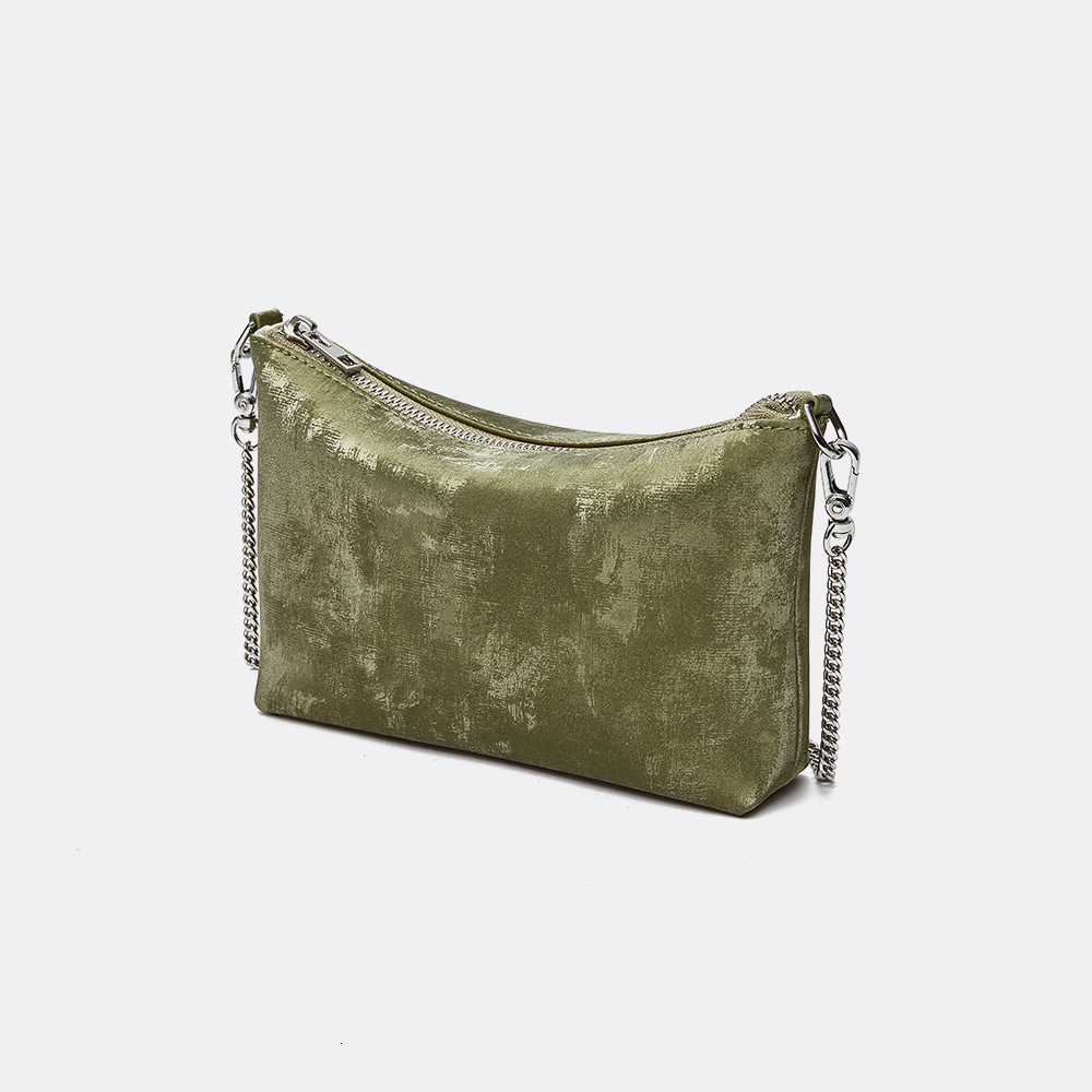 2025 New Chinese Satin Retro Makeup Bag Designer Mini Crossbody Bag