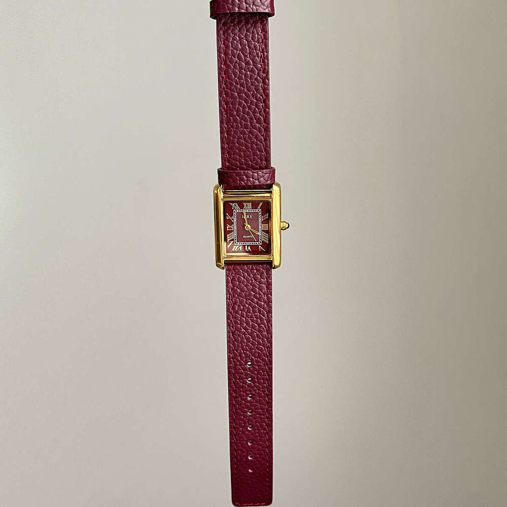 Designer Ankla Red New Year for Women Exquisite High-end Feel Live Streaming Women's Watch