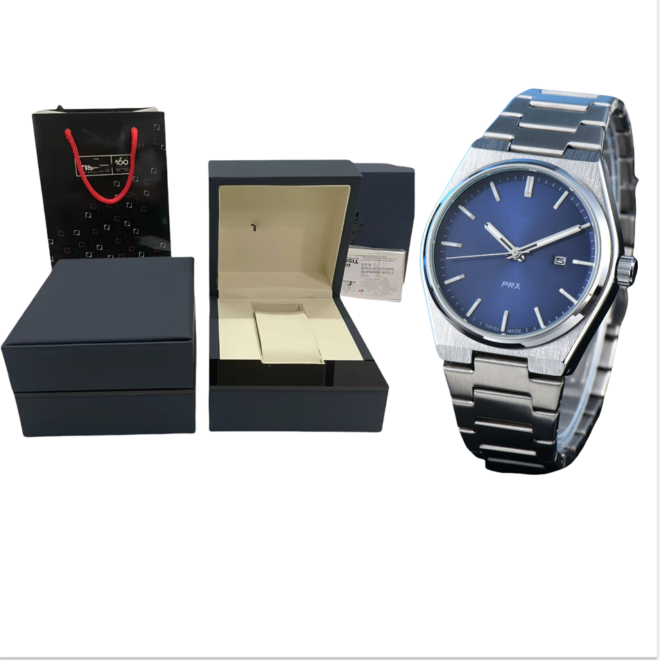 2025 hot Top Mens 1853Tissity watch designer luxury quartz movement watches high qualit rose gold stainless steel strap sapphire PRX Wristwatches