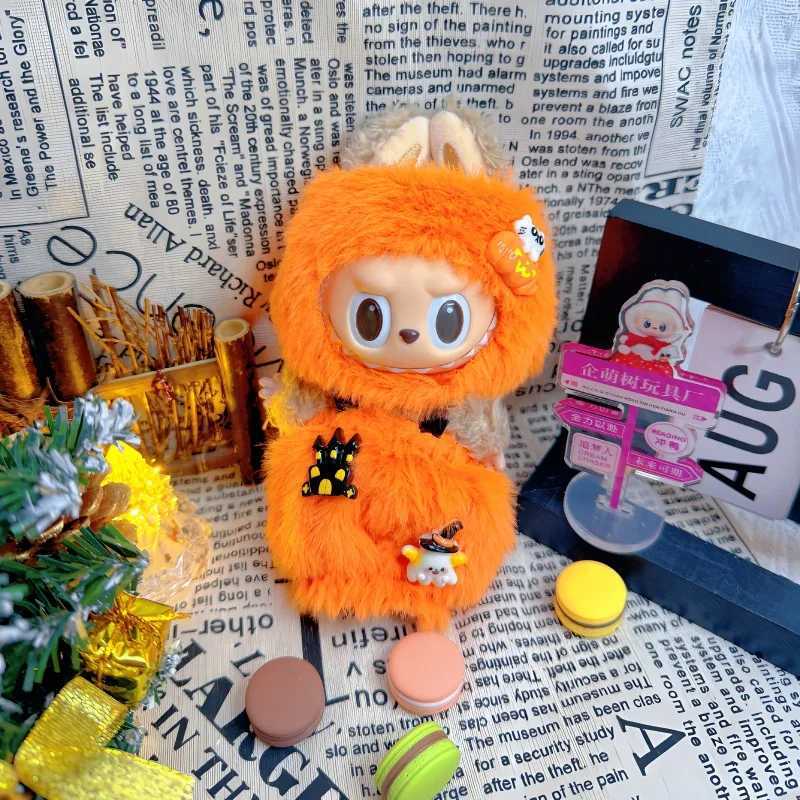 Lovely Magic Witch Set For 17cm Labubu Mini Doll Clothes Matching Halloween Pumpkin Trendy Accessories For Ropa Labubu V2V3 C250919