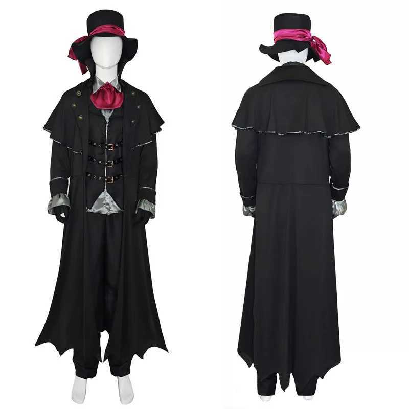 Halloween Adult Costume Vampire Outfit Cosplay Performance Costume Masquerade Male And Female Demon Performance Costume L250918