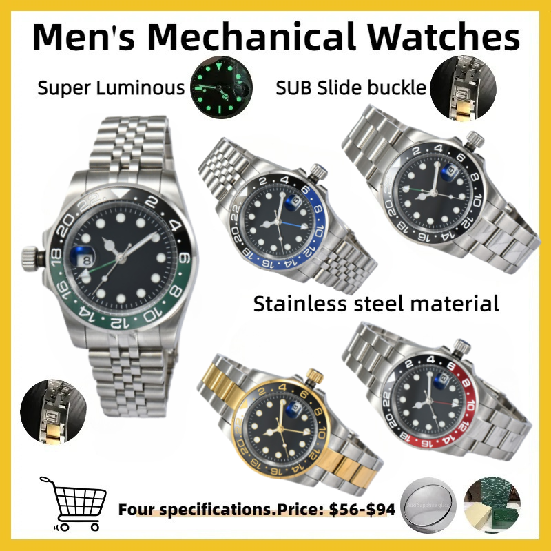 watch designer watches mechanical ceramic watch 41mm all stainless steel swim watch sapphire luminous watch business casual montre
