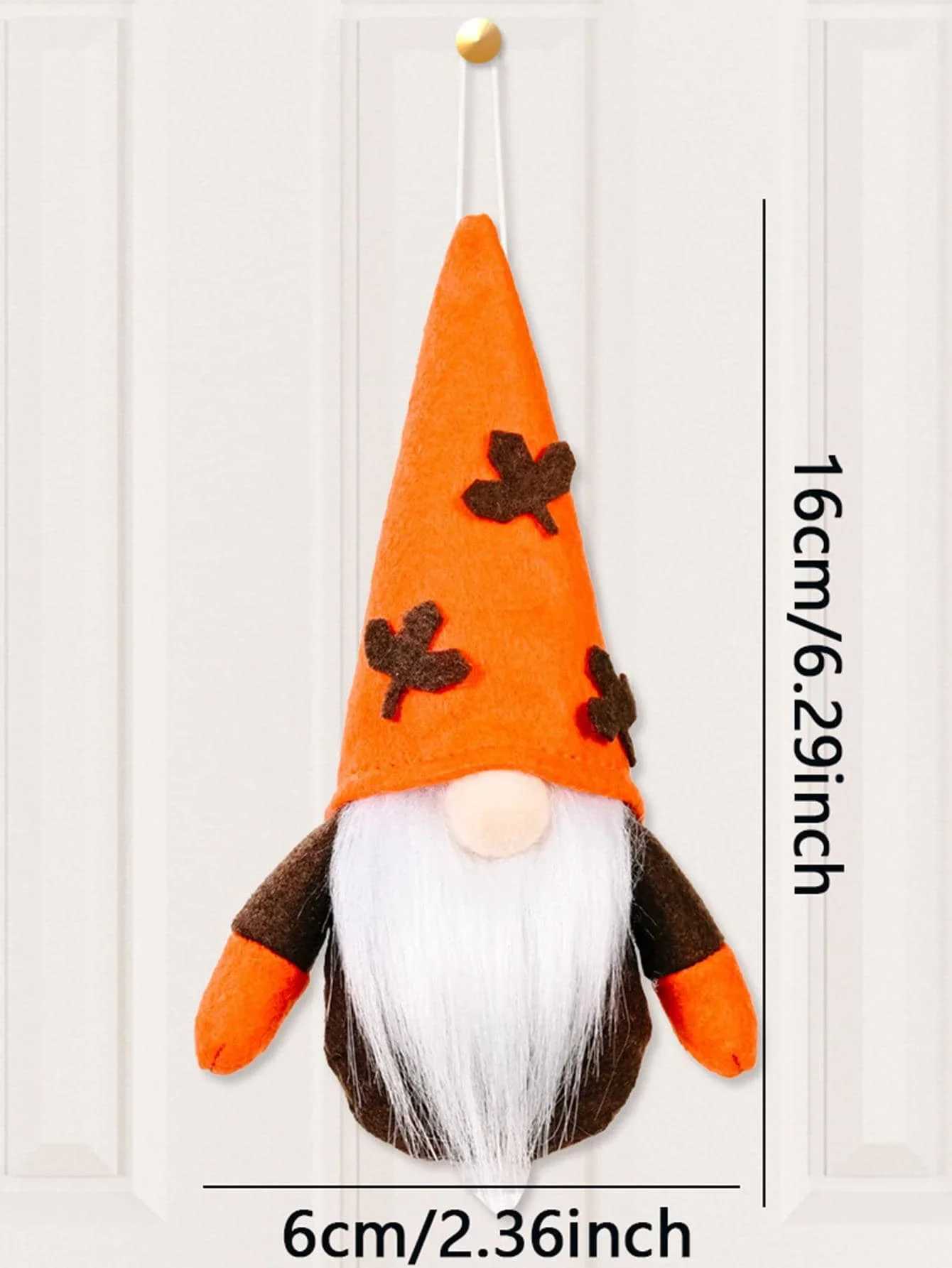 1pc Harvest Festival Autumn Pumpkin Maple Leaf Pendant Decoration Shopping Mall Home Thanksgiving Decoration Set C250919