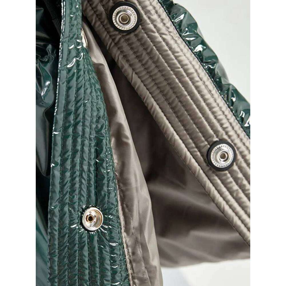 Winter Men Mid Long Fashion Patent Hoody Overcoat Casual Loose Fit Thick Warm Grey Duck Down Coat Windproof Jacket