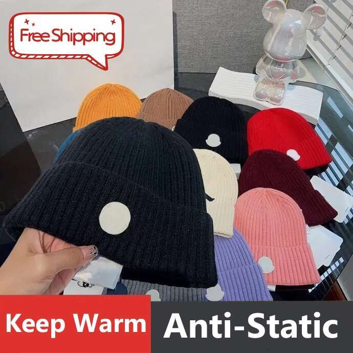 Designer Beanie Caps Winter Hats Bonnet Knitted Hat Embroidery Couples for Men Women Fall Cold Snowy Unisex Warm Fashion beanie Wool material