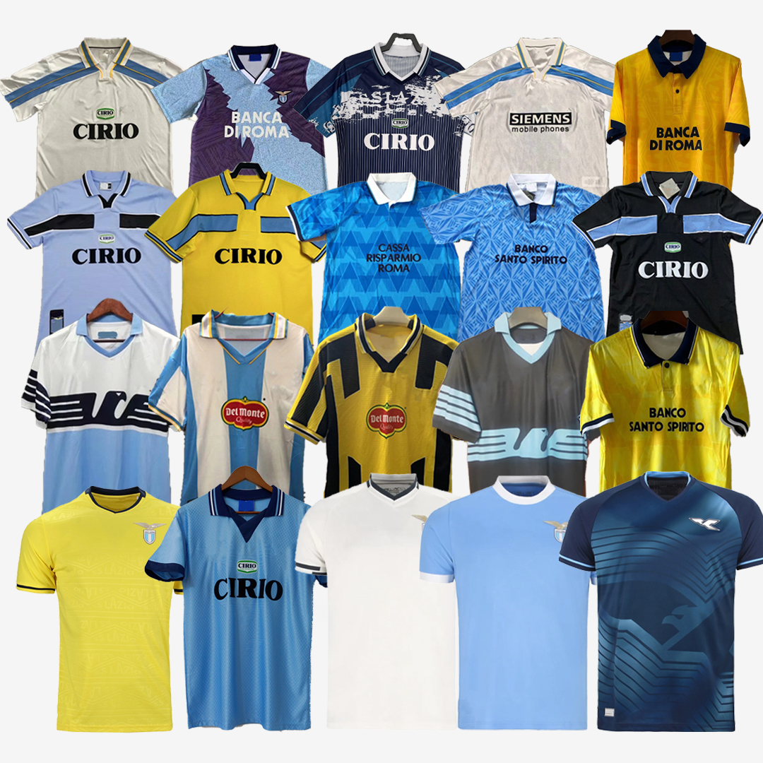 New + Retro 2025 2026 2027 Retro Lazio 125 years soccer jerseys Italia 25 26 27 89 91 95 96 97 98 99 00 01 14 15 16 NESTA CRESPO MIHAJLOVIC INZAGHI 125th Vintage football shirt