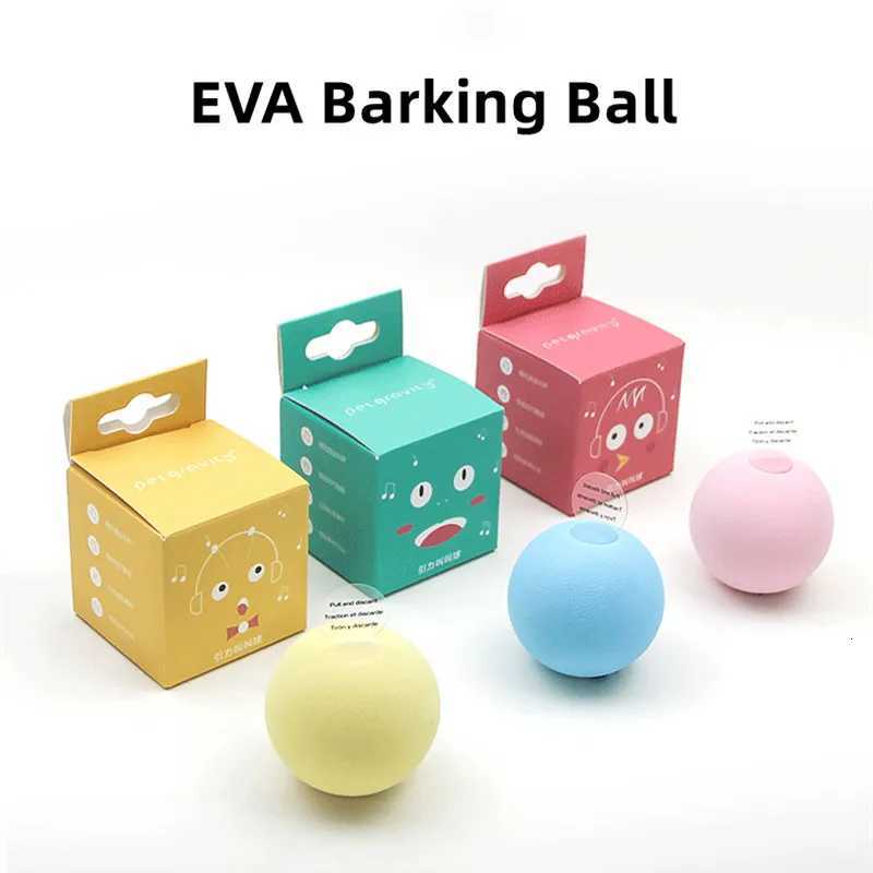 Cat Toys Balls Sound Frogs Birds Chirping Crickets EVA Balls Rolling Cat Plush Soft SelfHeeling Teaser Toys Pet Accessories X250918
