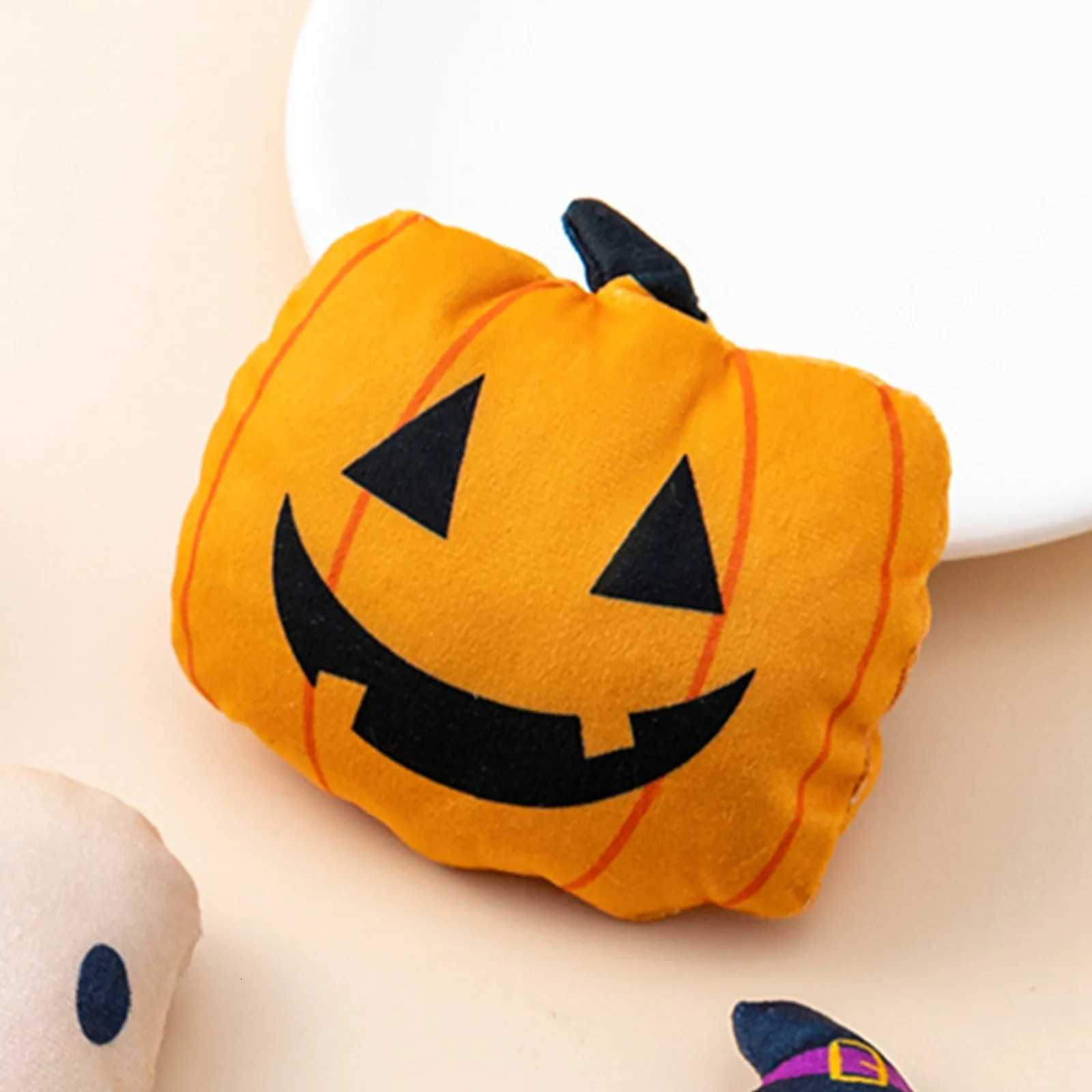 Halloween Cat toy Cleaning Teeth Pet Bite Resistant Interactive Dolls Teeth Grinding Catnip Toys Indoor Play And Exercise X250918