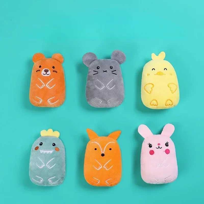 Cat Toys Interactive Pet Products Cat Toy Mouse Fox Dinosaur Cute Shape Plush Soundmaking Teeth Cleaning Teeth Toy X250918
