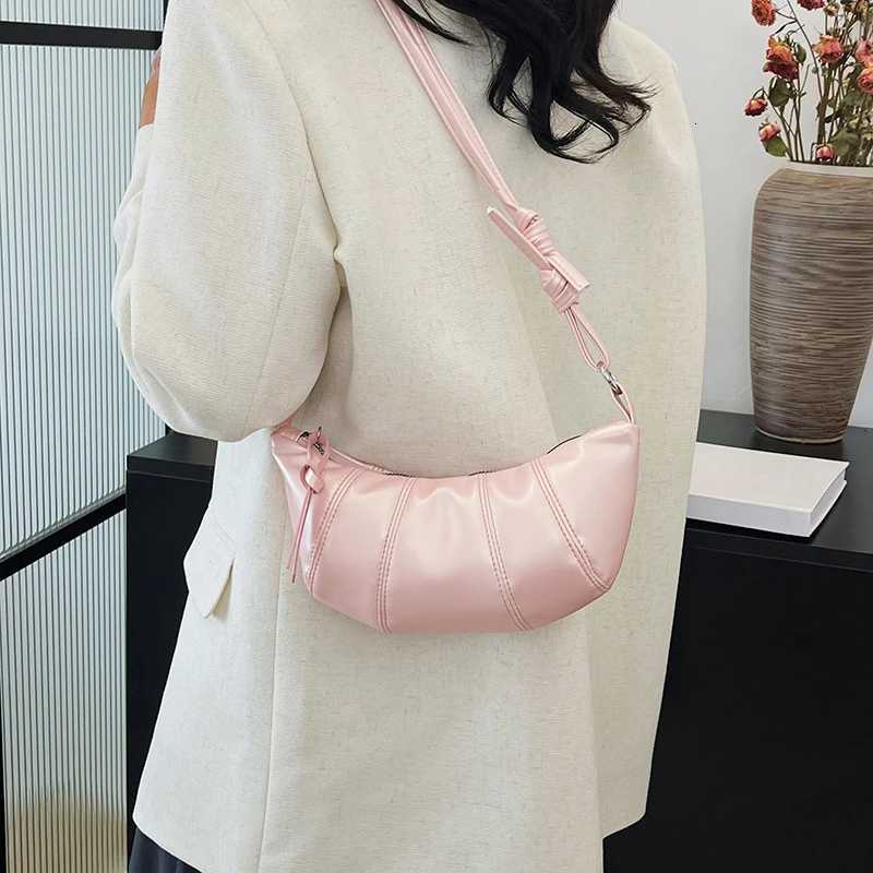 Small Splicing PU Leather Fashion Women Silver Handbags and Purses 2024 Female Vintage Crossbody Bags Trend Shoulder Bags Z250915