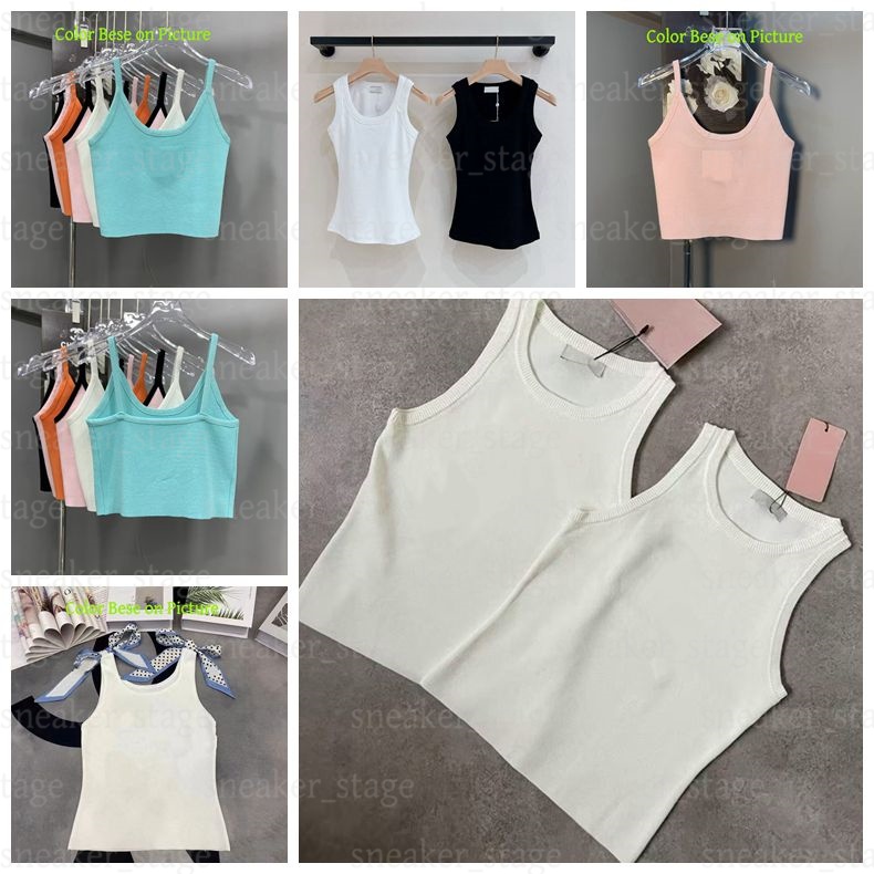 Top Designer Sleeveless Vest Stylish Slim Fit Knit Tops High Quality Women Knitting Warm Knitwear