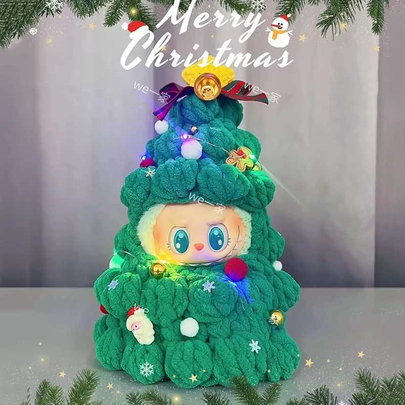 labubu Christmas Limited Edition Christmas Tree labubu Set Clothes Cute Christmas Gift Only Clothes Not Including Dolls C250919